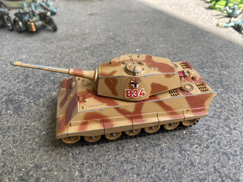 Vintage corgi king tiger tank - tiger,