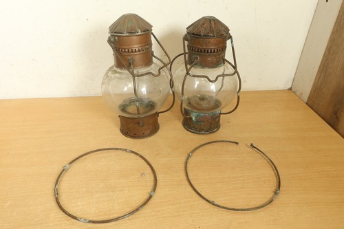 Pair antique nautical - of,