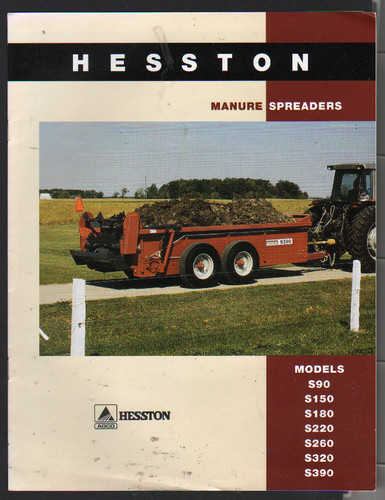 Hesston manure spreaders - manure,