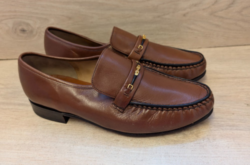 Barker men brown leather bit - barker,