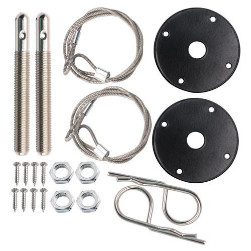 Stainless steel mount car hood - stainless,