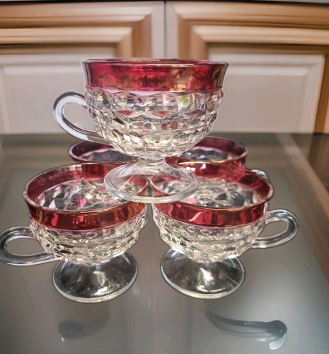Set vintage cranberry - set,
