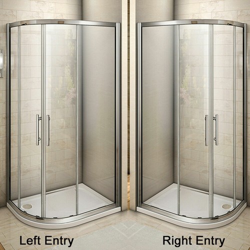 Offset quadrant shower - quadrant,