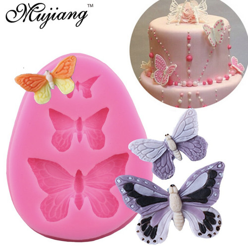 Butterfly silicone icing - 3,