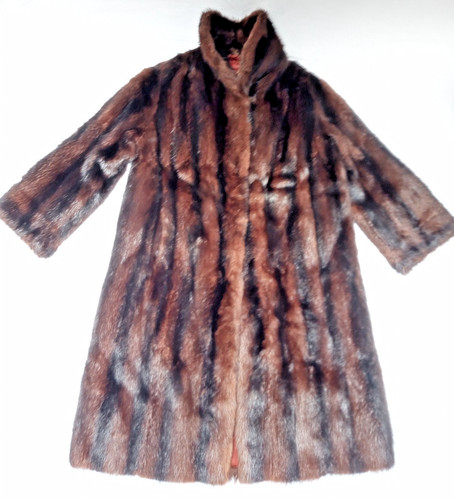Vintage beaver fur coat - beaver,