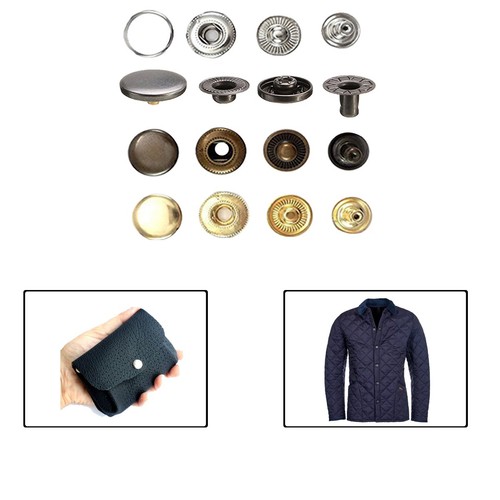 15mm heavy duty - snap, button