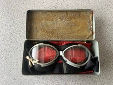 RAF 1963 Master Pattern Goggles with Original Case