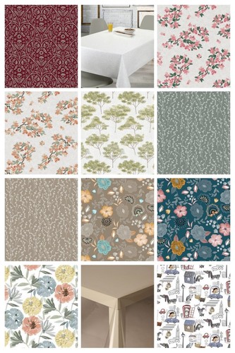 Wipe clean tablecloth pvc - wipe,