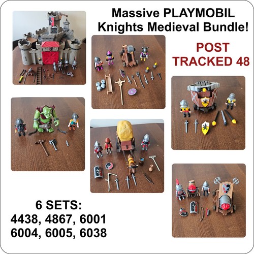 Playmobil castle 6001 bundle - castle,