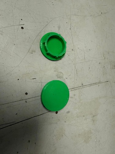 Swing arm shaft cap pair - cap,