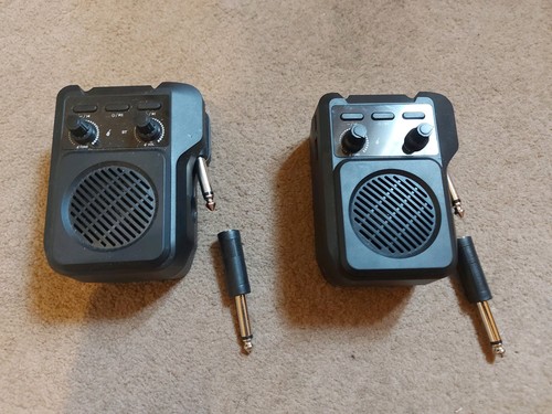 Mini guitar amplifier - guitar,