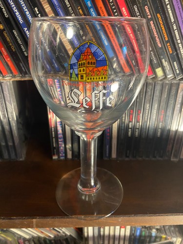 Leffe beer glass - *glass, *belgian