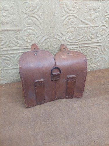 Vintage leather cartridge - vintage,