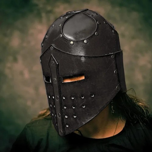 Medieval knight templar - knight, helmet