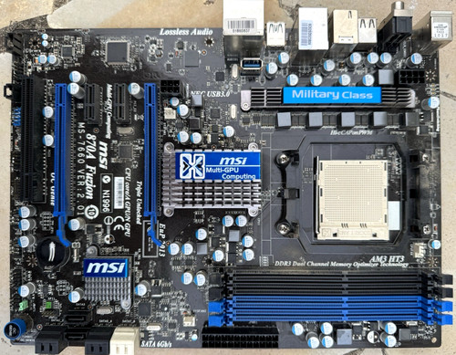 Msi 870a fuzion - 870a, motherboard