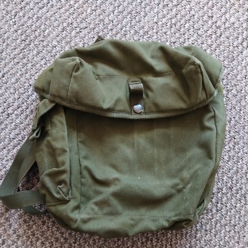 British army gas mask bag - british,