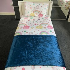 Premium Crushed Velvet Bed