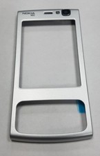 New Genuine Original Nokia N95 Front Fascia Housing Cover Silver Metal