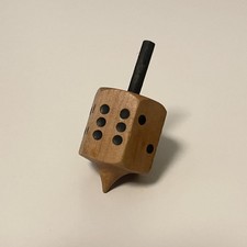 wooden dice pieces
