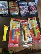 Pez Pokemon Pikachu Candy Dispenser, Pikachu Set of 4