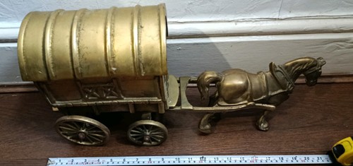 Heavy solid brass - solid, horse