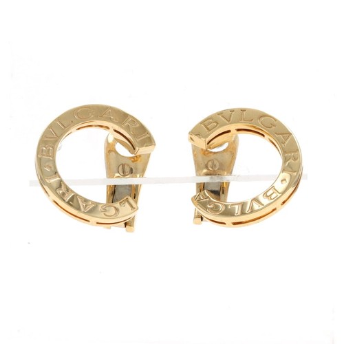 Bvlgari circular clip on - c,