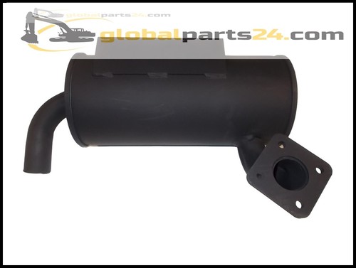 Jcb parts exhaust - exhaust, silencer