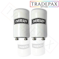 2x Eveready Fluorescent Starters 4-65W 220-240V - FS-U FSU Tube Light Starter