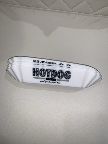Bbq white plastic fast - white,
