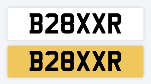 Boxer private number - number, plate