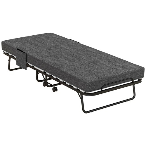Folding single bed with 10cm - bed,