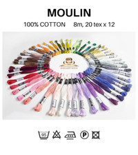 EMBROIDERY FLOSS, MOULINE