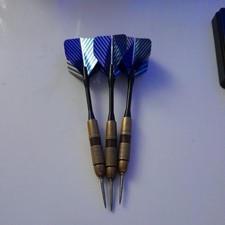 OLD 22 GRAM BRASS DARTS 