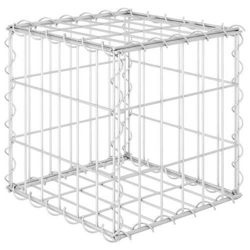 Cube gabion raised bed - gabion,
