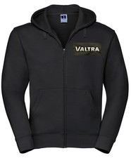 Valtra Tractor Full Zip Hoodie- Embroidered- XS to 5XL
