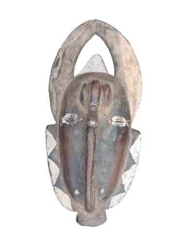 Buffalo bush cow helmet - a,