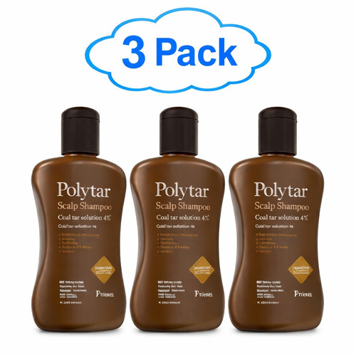 Polytar scalp shampoo coal - polytar,