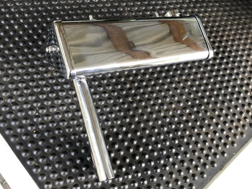 Honda cz100 white - tank, muffler