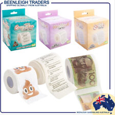 NOVELTY TOILET PAPER Jokes, Puzzles & More Brand New