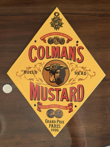 Vintage colman mustard - colman’s,