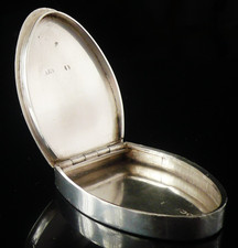 Antique Sterling Silver Snuff