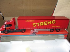 TEKNO 1:50 Scale SCANIA T CAB & CURTAINSIDE TRAILER STRENG