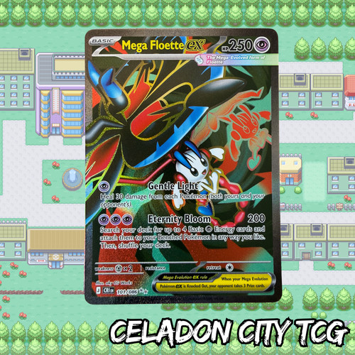 Mega floette 101 086 - mega, ex