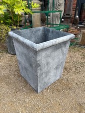 Galvanised  planter  50 x 50 x