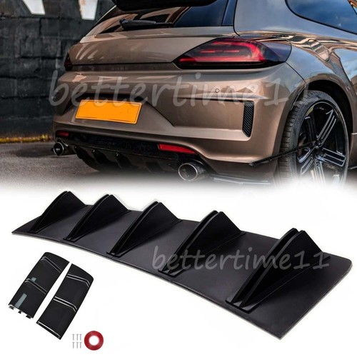 Rear bumper spoiler lip - rear,