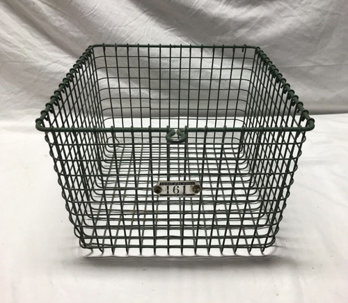 Vintage wire gym locker - gym, basket
