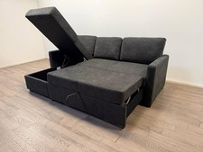 Reagan Fabric Corner Sofa Bed