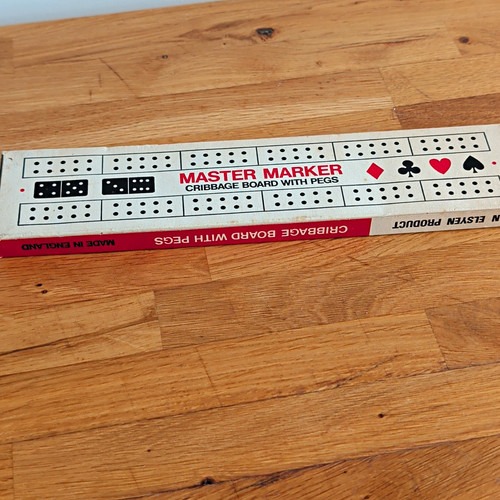 Master marker wooden - master, cribbage
