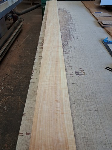 Figured aspen wood veneer - aspen, 1
