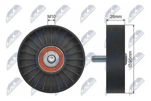 Belt pulley rnk - pulley, rnk-lr-008